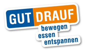 Öffnet einen externen Link auf die Website www.gutdrauf.net in einem neuen Fenster Logo der Aktion "GUT DRAUF"