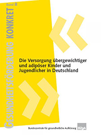 Titelbild des Fachbuchs "Die Versorgung übergewichtiger und adipöser Kinder und Jugendlicher in Deutschland" Titelbild des Fachbuchs "Die Versorgung übergewichtiger und adipöser Kinder und Jugendlicher in Deutschland"